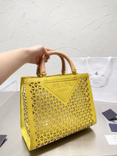 Load image into Gallery viewer, PD248 Small Leather Prada Symbole Bag / 11.8x9.4x3.7inch