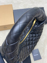 Load image into Gallery viewer, YSK442 ICARE Hobo in Quilted Nappa / 11.8–18.5" x 12" x 0.8–4.7" / HIGHEST QUALITY VERSION