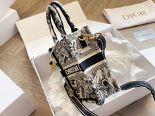 Load image into Gallery viewer, DR307 Mini Dior Book Tote Phone Bag/ 5 x 7 x 2 inches