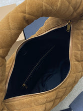 Load image into Gallery viewer, YSK443 ICARE Hobo in Quilted Nappa / 11.8–18.5" x 12" x 0.8–4.7" / HIGHEST QUALITY VERSION