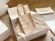 Load image into Gallery viewer, DR307 Mini Dior Book Tote Phone Bag/ 5 x 7 x 2 inches