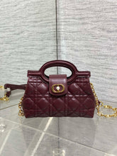 Load image into Gallery viewer, DR583 Dior Jolie Top Handle Mini Bag / 7.5x5x3.5inches / HIGHEST QUALITY VERSION