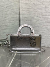 Load image into Gallery viewer, DR543 Small Lady D-Joy Bag(Snakeskin) / 8.5 x 4.5 x 2.5 inches / HIGHEST QUALITY VERSION