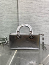 Load image into Gallery viewer, DR543 Small Lady D-Joy Bag(Snakeskin) / 8.5 x 4.5 x 2.5 inches / HIGHEST QUALITY VERSION