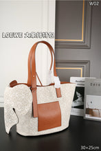 Load image into Gallery viewer, LWE040 Basket Anagram Tote Bag / 11.8x9.8x6.3inch