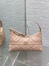 Load image into Gallery viewer, DR466 Miss Caro Mini Hobo Shoulder Bag / HIGHEST QUALITY VERSION / 9.5x5.5x2.5inches
