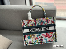 Load image into Gallery viewer, DR364 Medium/Large Dior Book Tote