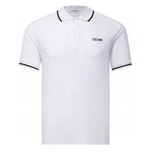 Load image into Gallery viewer, CLTH349 Celine Classic Polo Shirt in Cotton Piqué