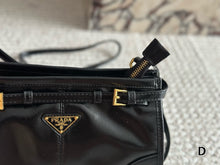 Load image into Gallery viewer, PD347 Medium Leather Shoulder Bag / 14.1x6.3x3.1inch