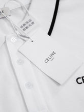 Load image into Gallery viewer, CLTH349 Celine Classic Polo Shirt in Cotton Piqué