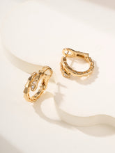 Load image into Gallery viewer, JW1452 Bvlgari Serpenti Viper Hoop Earrings