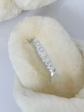 Load image into Gallery viewer, SE1175 PD Shearling Sandals / Size5-9