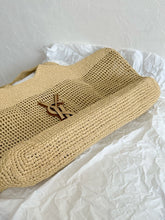 Load image into Gallery viewer, YSK326 Icare in Raffia / HIGHEST QUALITY VERSION / 14.6"–21.7" X 16.9" X 2"