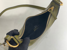 Load image into Gallery viewer, CLE014 Banana Cross-body Bag in Grained Leather / 8.7x3.9inch / HIGHEST QUALITY VERSION