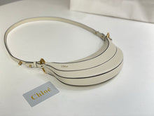 Load image into Gallery viewer, CLE016 Banana Cross-body Bag in Grained Leather / 8.7x3.9inch / HIGHEST QUALITY VERSION