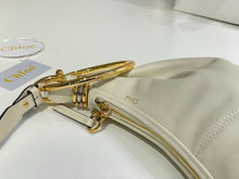 Load image into Gallery viewer, CLE018 Small Bracelet Hobo Bag in Grained Leather / 12.6x5.5x3.9inch / HIGHEST QUALITY VERSION