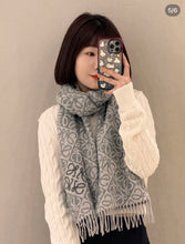 Load image into Gallery viewer, JW1454 LOEWE Anagram Jacquard Scarf / 38×180cm