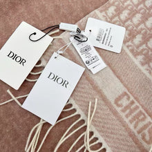 Load image into Gallery viewer, JW1457 Dior Oblique Double-Sided Cashmere Scarf / 45×200cm