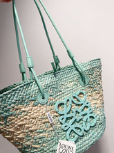 Load image into Gallery viewer, LWE026 Small Anagram Basket bag / 11x9.5inch