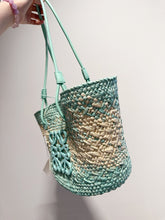 Load image into Gallery viewer, LWE026 Small Anagram Basket bag / 11x9.5inch