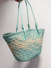 Load image into Gallery viewer, LWE026 Small Anagram Basket bag / 11x9.5inch