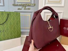 Load image into Gallery viewer, GC739 Gucci Softbit Small/Large Shoulder Bag