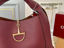 Load image into Gallery viewer, GC739 Gucci Softbit Small/Large Shoulder Bag