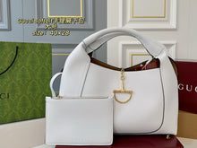 Load image into Gallery viewer, GC739 Gucci Softbit Small/Large Shoulder Bag
