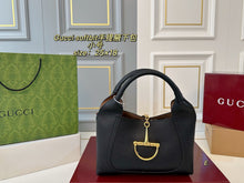 Load image into Gallery viewer, GC739 Gucci Softbit Small/Large Shoulder Bag