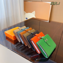 Load image into Gallery viewer, HM079 H Hermes Wallet / 4.7x1.2x3.9inch
