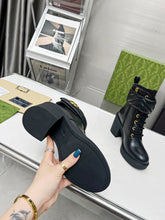 Load image into Gallery viewer, SE1097 GG Women's Ankle Boot with Double G / Size5-11