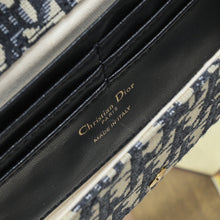 Load image into Gallery viewer, DR288 Dior Bobby East-West Pouch with Chain / 8.5 x 4.5 x 1.5 inches