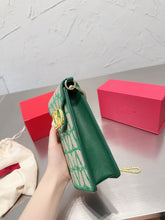 Load image into Gallery viewer, VLTN086 LOCÒ TOILE ICONOGRAPHE PHONE CASE WITH CHAIN / W3.9xH7.0xD1.6 in.