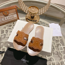 Load image into Gallery viewer, SE1549 CELINE TRIOMPHE MULE in CALFSKIN / Size5-11