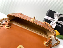 Load image into Gallery viewer, CC1106 Vintage Flap Shoulder Bag / 4.5x9.8x2inch / HIGHEST QUALITY VERSION