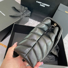 Load image into Gallery viewer, YSK322 Loulou Small in Quilted Leather / 9 x 6.6 x 3.5 INCHES