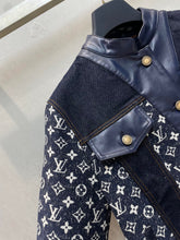 Load image into Gallery viewer, CLTH384 LB Monogram Denim Jacket