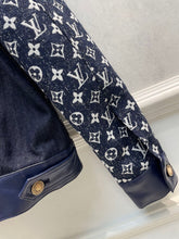 Load image into Gallery viewer, CLTH384 LB Monogram Denim Jacket