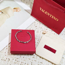 Load image into Gallery viewer, JW1464 Valentino Garavani Square Crystal Cuff Bracelet