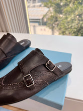 Load image into Gallery viewer, SE1556 Prada Shuffle Fringed Leather Mules / Size5-10