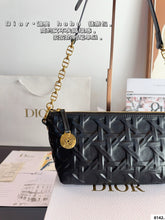 Load image into Gallery viewer, DR469 Diorstar Hobo Bag with Chain / 8.5x5.5x4nches