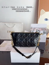 Load image into Gallery viewer, DR468 Diorstar Hobo Bag with Chain / 8.5x5.5x4nches