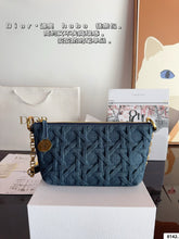 Load image into Gallery viewer, DR469 Diorstar Hobo Bag with Chain / 8.5x5.5x4nches