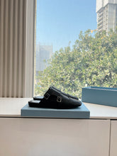 Load image into Gallery viewer, SE1558 Prada Shuffle Fringed Leather Mules / Size5-10
