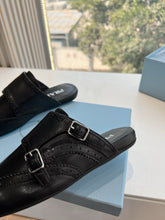 Load image into Gallery viewer, SE1557 Prada Shuffle Fringed Leather Mules / Size5-10