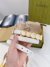 Load image into Gallery viewer, BL205 Gucci buckle thin belt /
