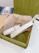 Load image into Gallery viewer, BL205 Gucci buckle thin belt /