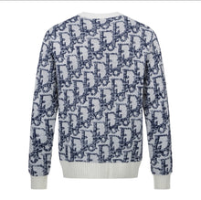 Load image into Gallery viewer, CLTH494 Dior 26SS Oblique Jacquard Crewneck Sweater / Wool-Cotton Blend / Unisex