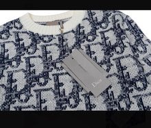 Load image into Gallery viewer, CLTH494 Dior 26SS Oblique Jacquard Crewneck Sweater / Wool-Cotton Blend / Unisex