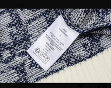 Load image into Gallery viewer, CLTH494 Dior 26SS Oblique Jacquard Crewneck Sweater / Wool-Cotton Blend / Unisex